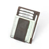 Slim RFID-Blocking Leather Wallet with Money Clip