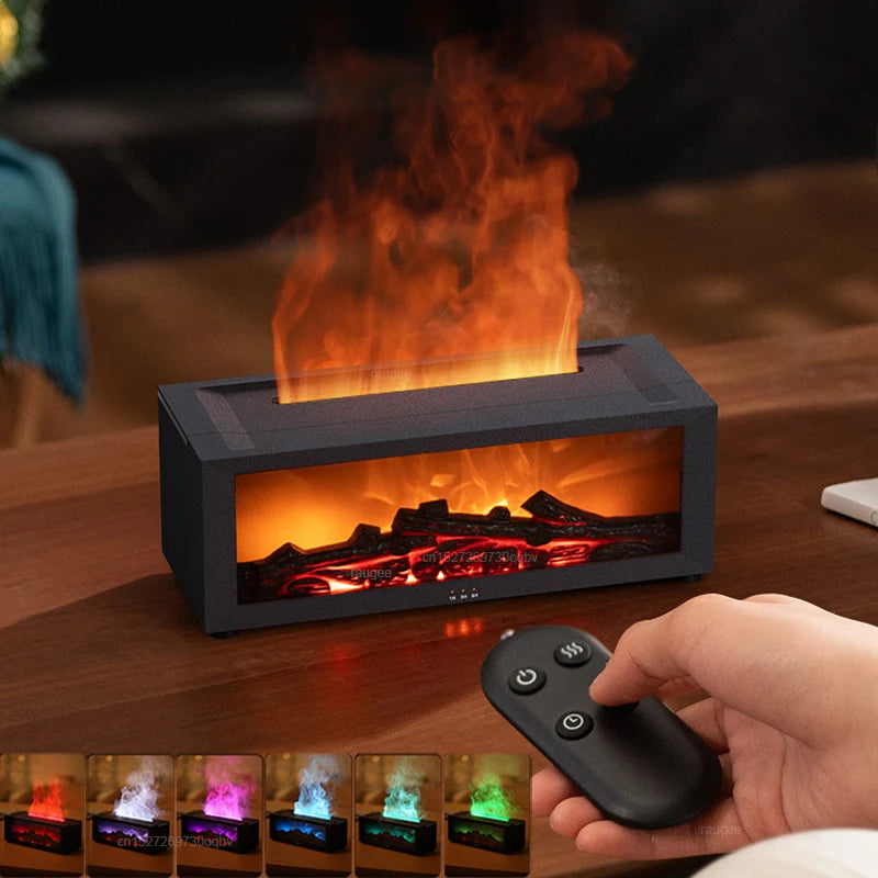 Diffuseur de Brume à Flamme avec Télécommande