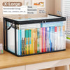 Clear PVC Storage Box with Flip-Top Lid