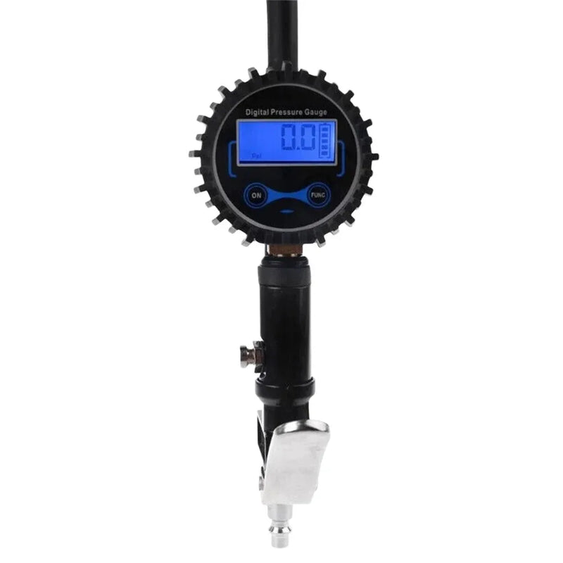 Portable Digital Tire Inflator with LCD Gauge