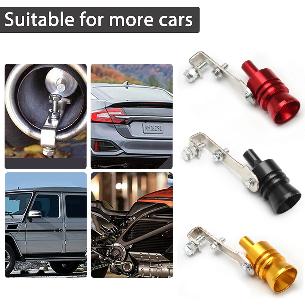 Universal Turbo Sound Exhaust Whistle