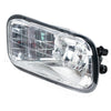 Clear plastic front bumper fog light assembly for Dodge Ram trucks
