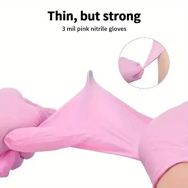Disposable Nitrile Gloves (100-Pack) - Latex-Free & Powder-Free