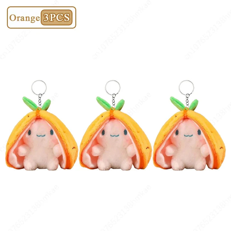 Reversible Easter Bunny & Carrot Plush Toy