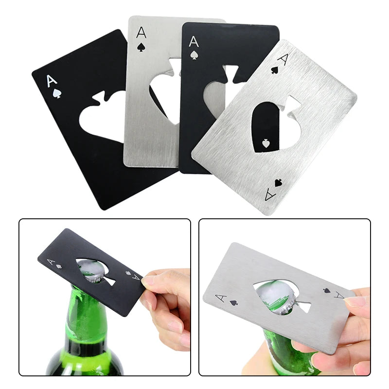 Poker Card Bottle Opener