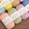 Natural Cotton Raffia Yarn – 3 Ball Set for Crochet, Knitting & Crafting