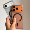 Ultra-Thin Matte Magnetic Phone Case with MagSafe Compatible Wireless Charging