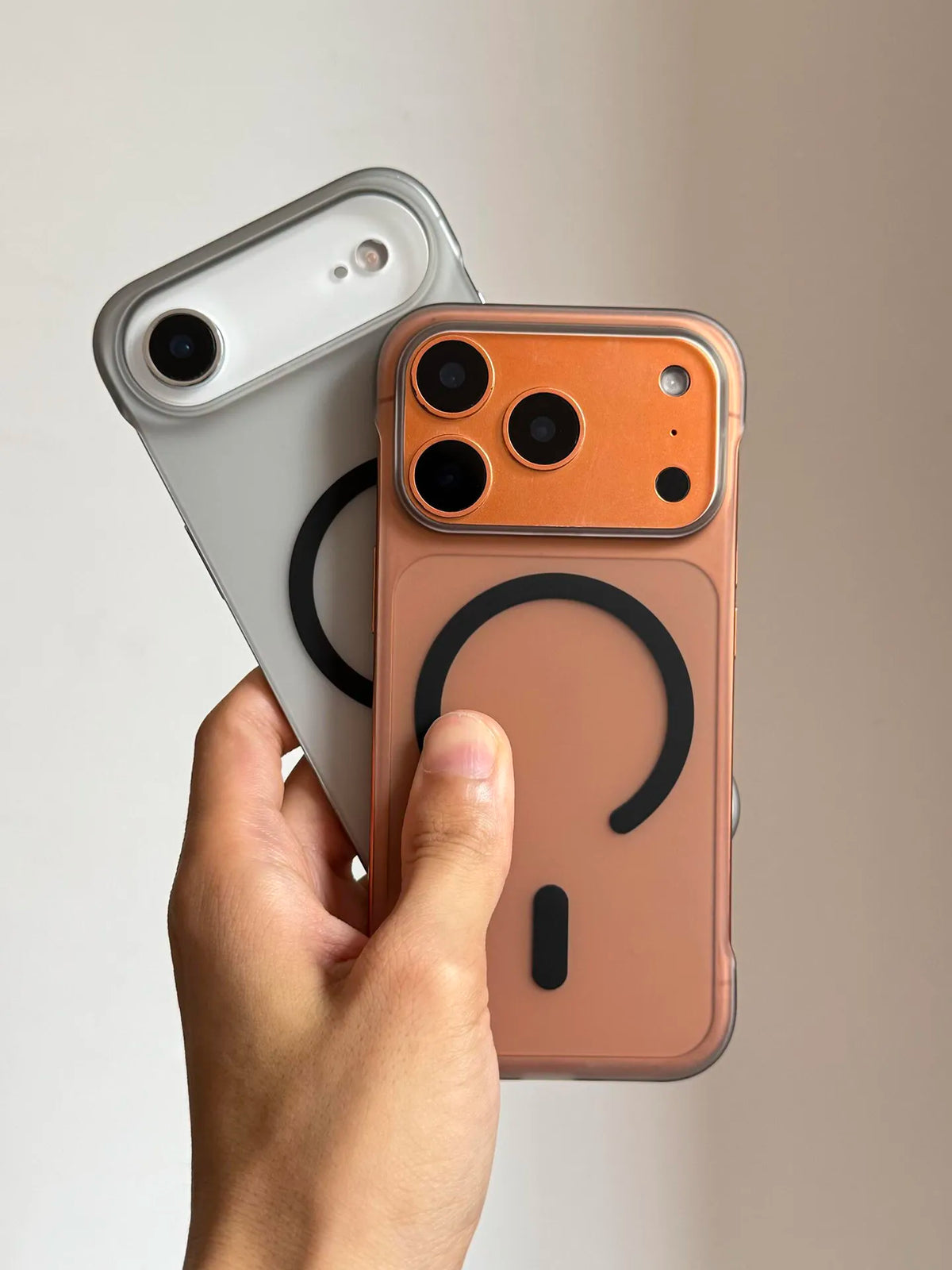 Ultra-Thin Matte Magnetic Phone Case with MagSafe Compatible Wireless Charging