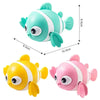 Wind-Up Floating Clownfish Bath Toy