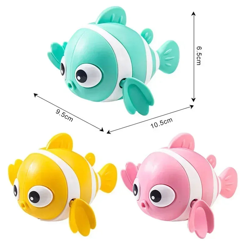 Wind-Up Floating Clownfish Bath Toy