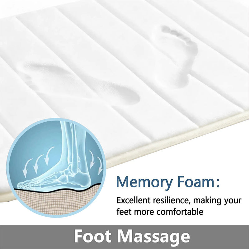 Memory Foam Bath Mat with Non-Slip Backing