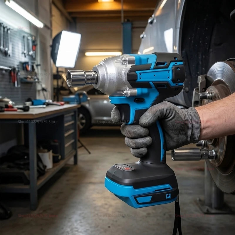 Cordless Brushless Impact Wrench – 21V High-Torque Power Tool
