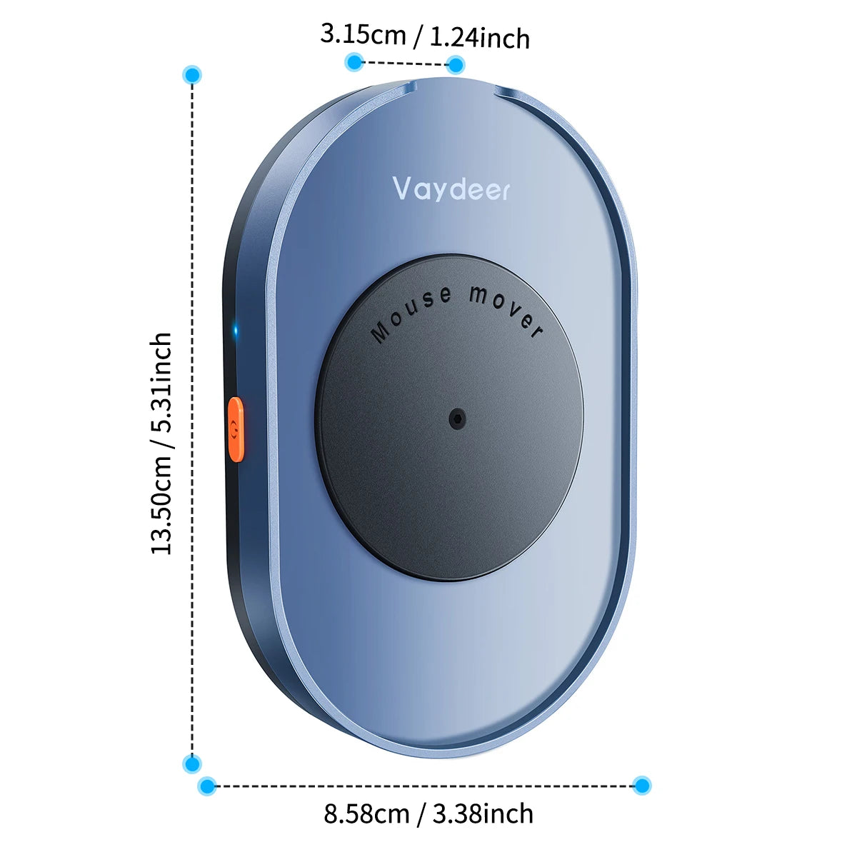 USB Mouse Jiggler with On/Off Switch – Keeps Your Computer Awake
