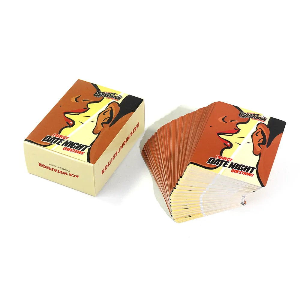 Couple Conversation Cards – Fun Date Night Card Game for Deeper Connection