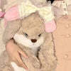 Peluche Grande de Conejo Enfadado