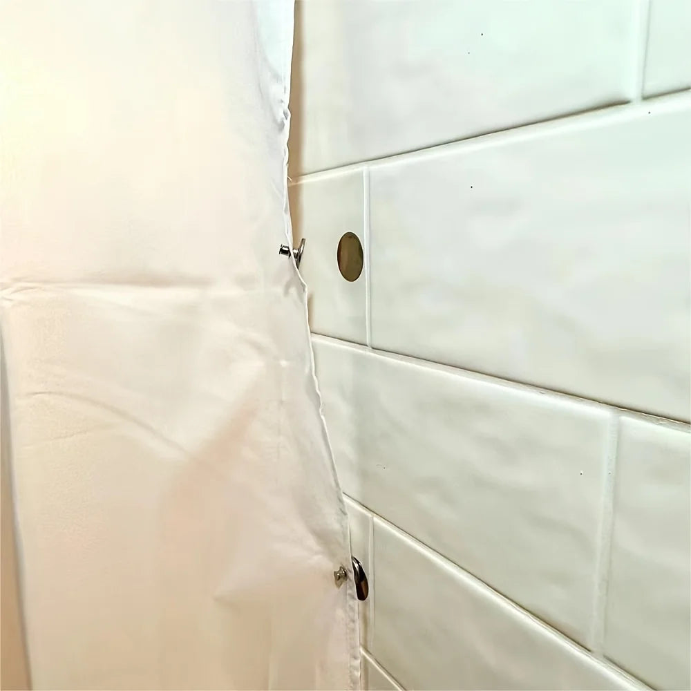 Magnetic Curtain Hook with Metal Clasp