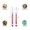 Set of various markers including wood marking, decoration mark, glass marker, and metal marker.