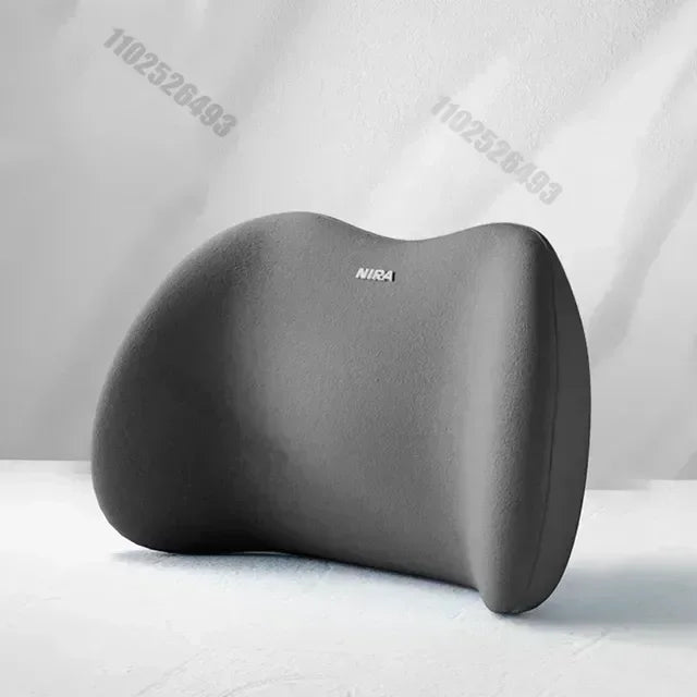 Memory Foam Car Neck and Lumbar Support Cushion Set