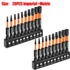 Magnetic Allen Wrench Drill Bit Set with Hex Shank