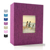 Linen 4x6 Photo Album with 600 Pockets