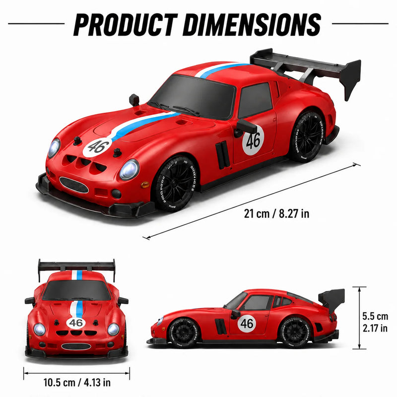 2.4GHz Remote Control Drift Car with LED Lights