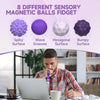 Silicone Magnetic Fidget Balls for Stress Relief and Focus