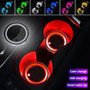 LED Cup Holder Coasters with 7 Color-Changing Lights