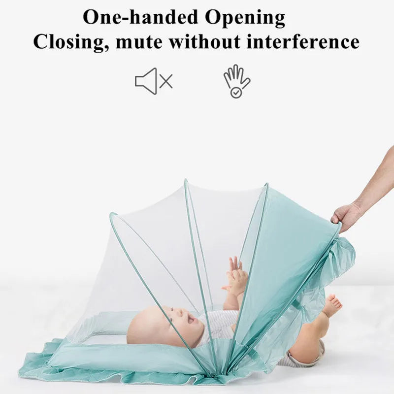 Foldable Baby Mosquito Net for Cribs and Cots