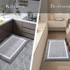 Plush Microfiber Non-Slip Bath Mat with Quick-Dry Absorbency