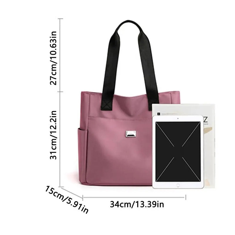 Lightweight Waterproof Nylon Tote Bag
