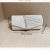 Glitter Envelope Clutch with Chain Strap