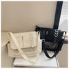 Y2K Transparent Ita Bag with DIY Badge Display Panel