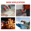 A cordless handheld jet blower with a brushless motor is shown in various applications including cleaning, furniture, and cle