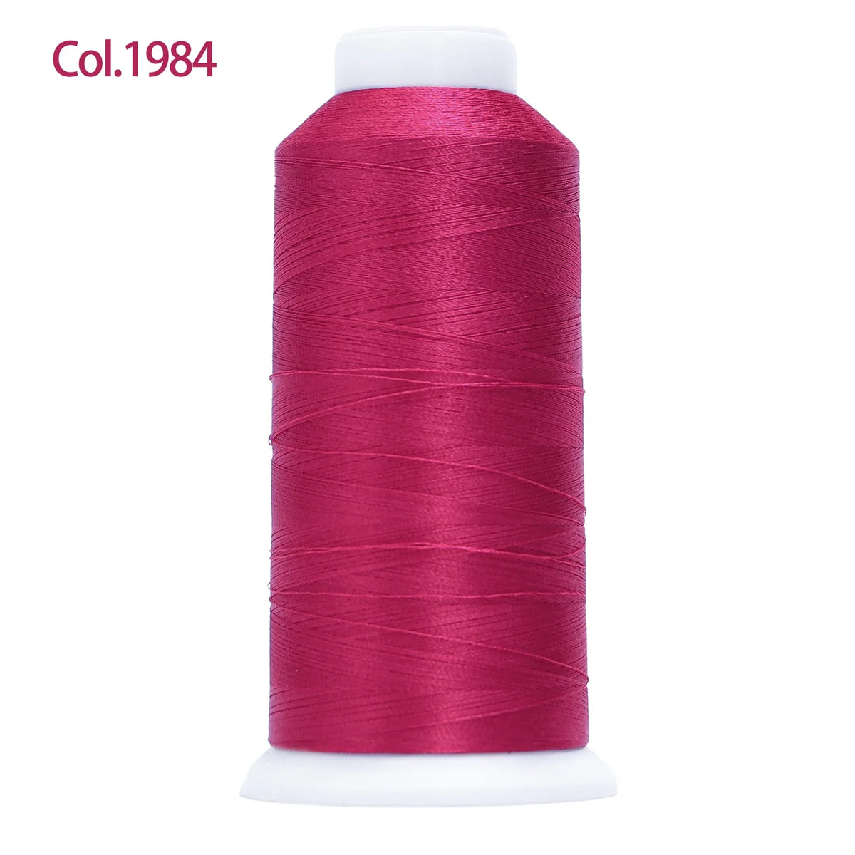 80-Color Polyester Embroidery Thread Set with Large 4000m Spools