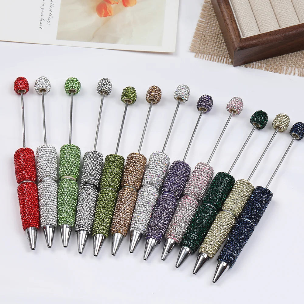 Decorative Beaded Pen Kit for DIY Jewelry Making