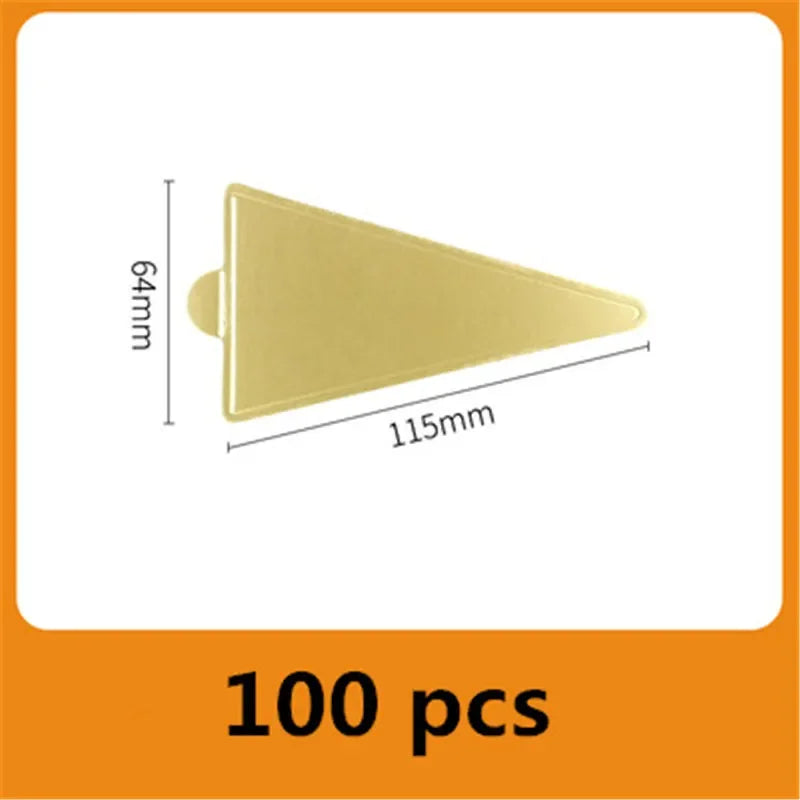 Gold Mini Cake Boards for Desserts & Pastry Display