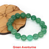 Bracelet Perles en Aventurine Verte Naturelle