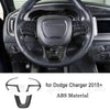 Carbon fiber interior trim kit for Dodge Charger 2015+ featuring ABS material components