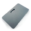 Gray high-density foam kneeling pad with a handle for gardening, yoga, and work
