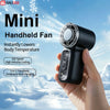 Portabler wiederaufladbarer USB-Handventilator