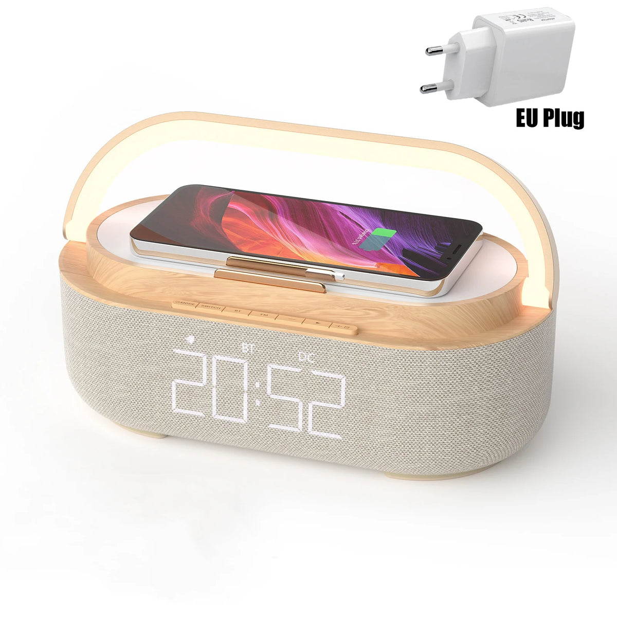 Tragbare Bluetooth-Lautsprecher mit kabelloser Ladung