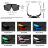 Oversized Wraparound Sports Sunglasses