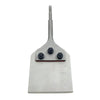 A silver SDS Plus floor scraper tool with a long shaft and a flat blade head.