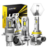 Ultra-Bright LED Headlight Bulbs (Pair) – 6000K White