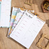 Weekly Meal Planner with Shopping List - 52 Tear-Off Sheets