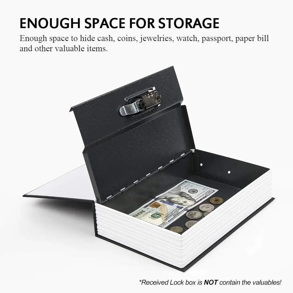 Disguised Book Safe with Combination Lock