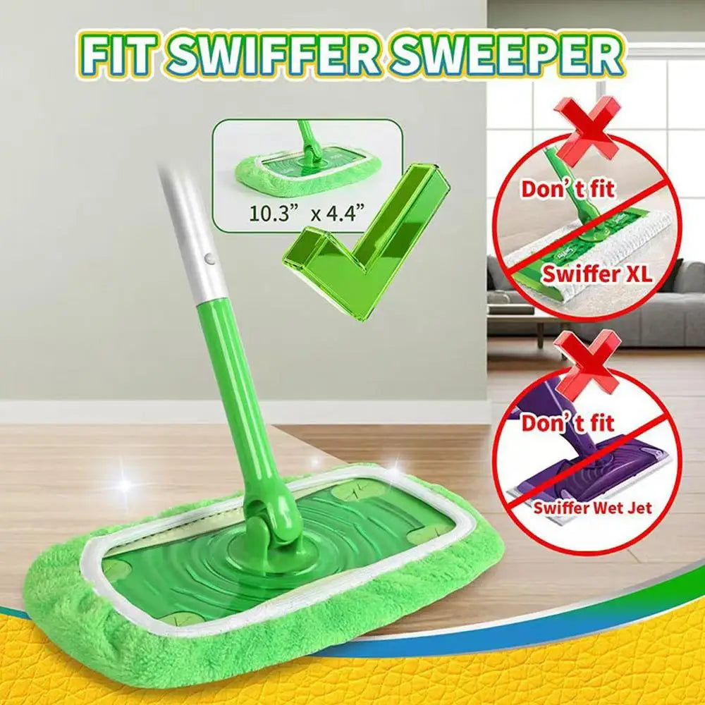 Reusable Microfiber Mop Pad for Swiffer Sweeper