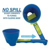 No-Spill Protein Powder Funnel & Scoop