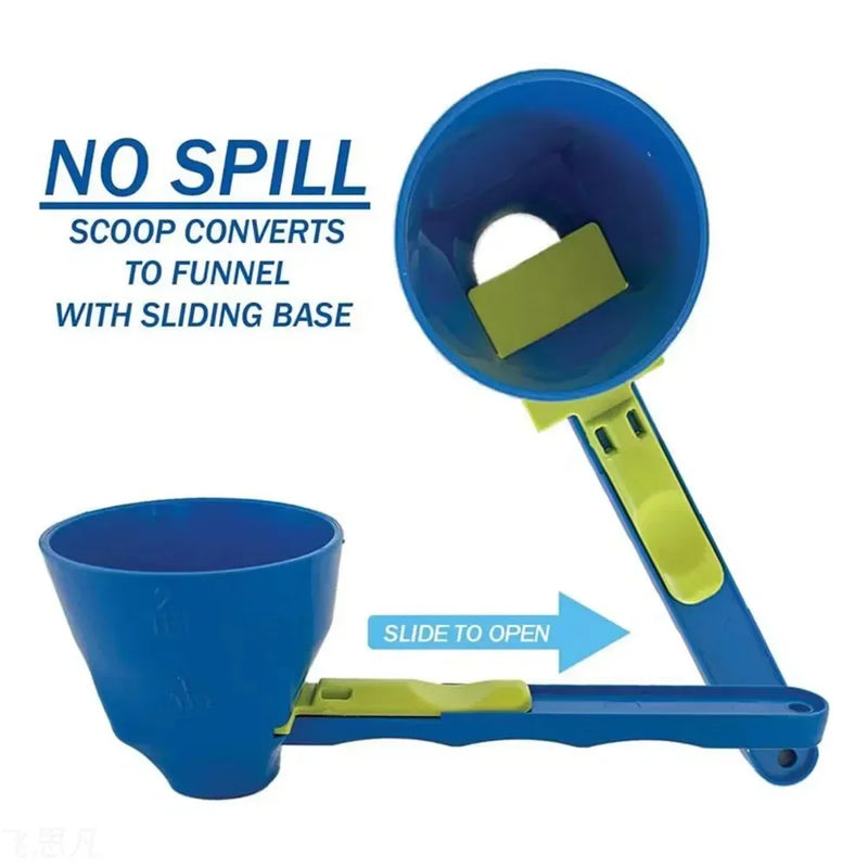 No-Spill Protein Powder Funnel & Scoop