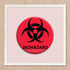 Biohazard Emblem Enamel Pin Set – Vintage Horror-Themed Brooch for Bags, Hats & Jackets